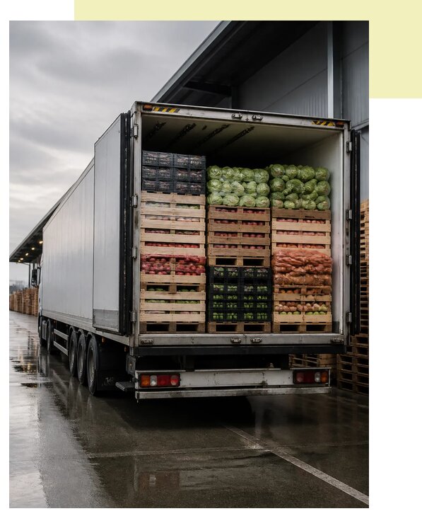 Перевозка плодоовощной продукции в Тюмень по цене от 5104 р. | Агросервис-Тюм